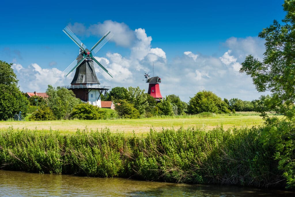 Bild von Greetsieler Zwillingsmühlen